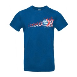 T-Shirt blau inkl. Fanmotiv